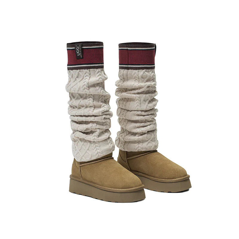 Stretchy Leg Warmer UGG Socks