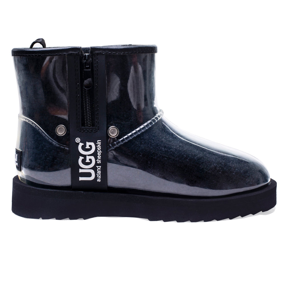 UGG レインブーツ ホワイト・グリーン・ブラック black01_a633d2ab-fc6a-4117-