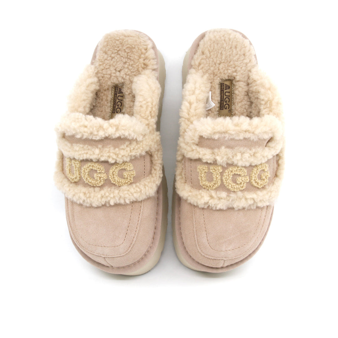 UGG Shearling Platform Slippers | UGG Online
