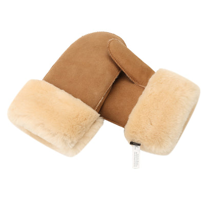 Fluffy Sheepskin UGG Mittens