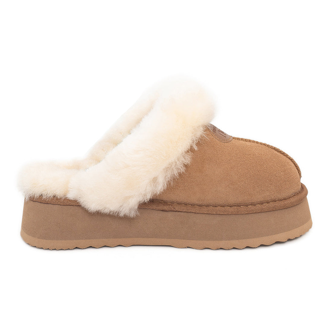 Thick bottom ugg slippers sale