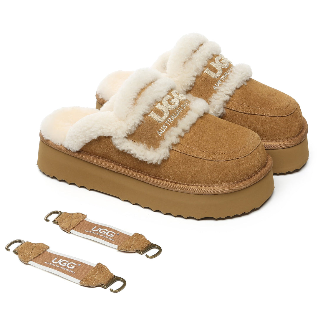 UGG Australian Shepherd スリングバックスリッパ AUS ライリー UGG