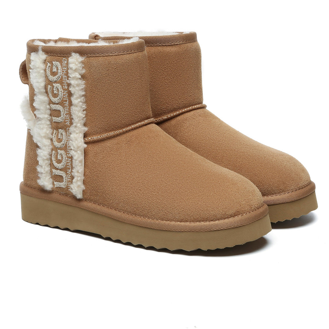 Shearling Wool Side Mini UGG Boots | UGG Online
