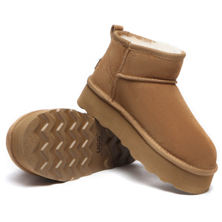 Premium Platform Mini UGG Boots - Main Image