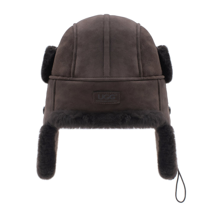 Sheepskin Adjustable UGG Aviator Hat