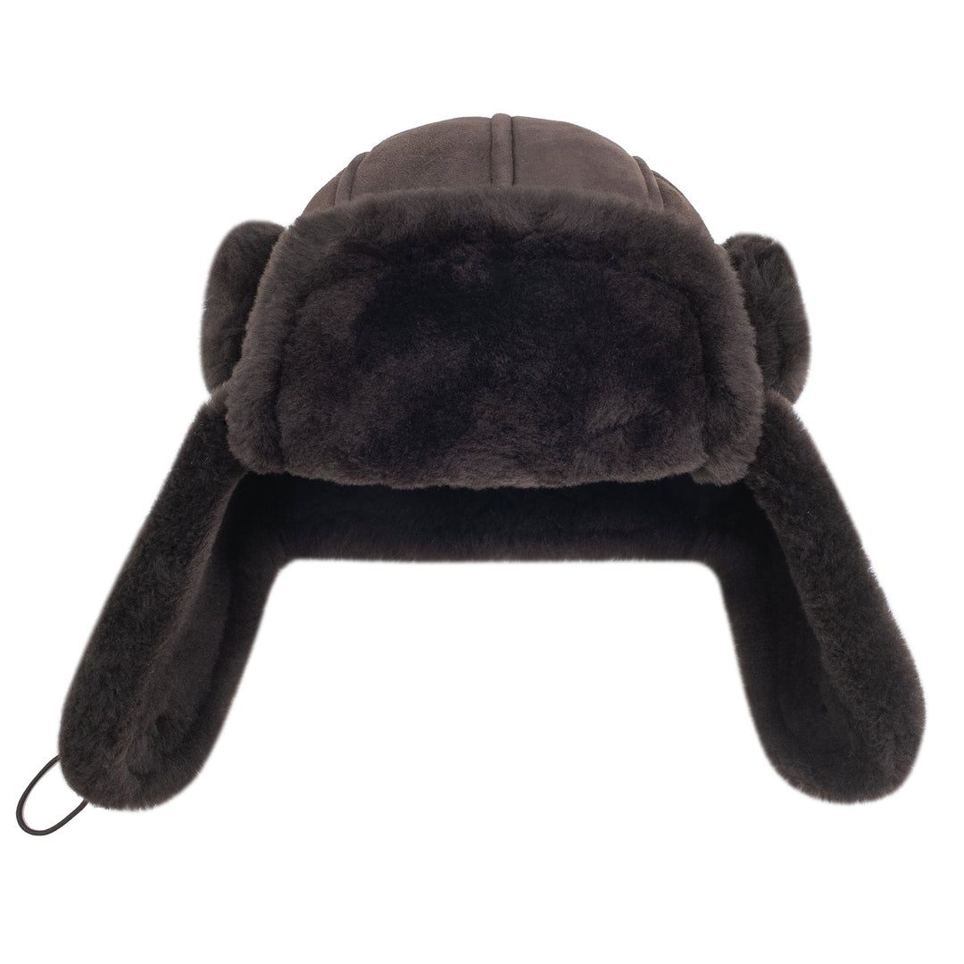 UGG AUSTRALIA AVIATOR,SHEARLING/SHEEPSKIN LEATHER HAT,BLACK,OS,NWT STYLE… s-l400.jpg main image 2