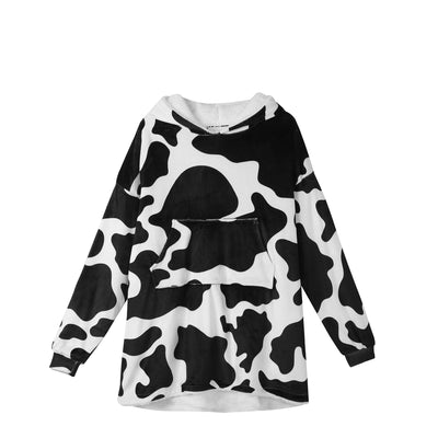 Hoodie Blanket Kids Cow