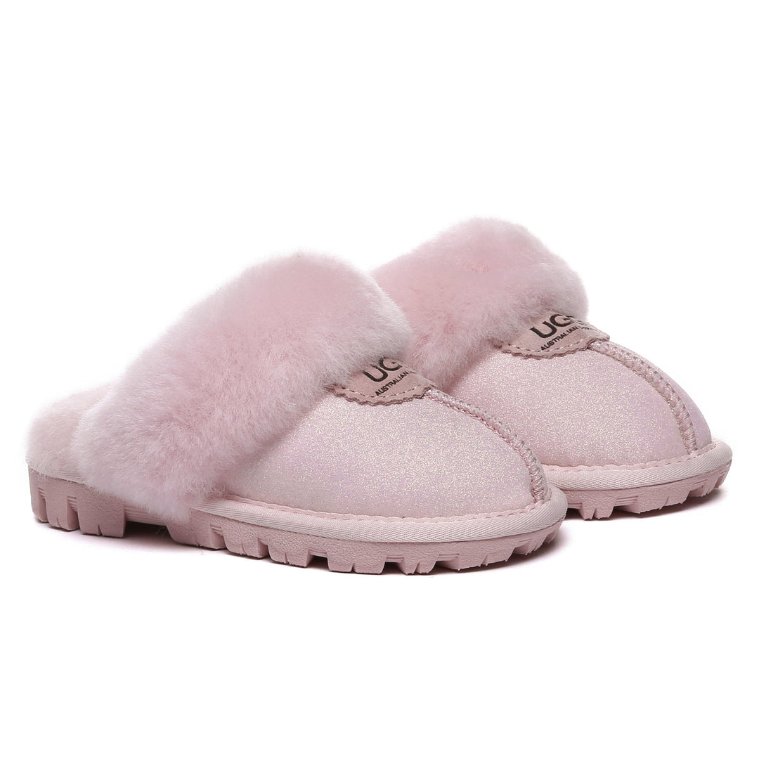 キッズ スパークル UGG スリッパ