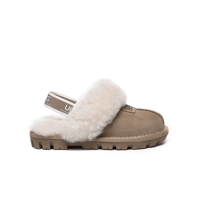 スリングバック キッズ UGG スリッパ