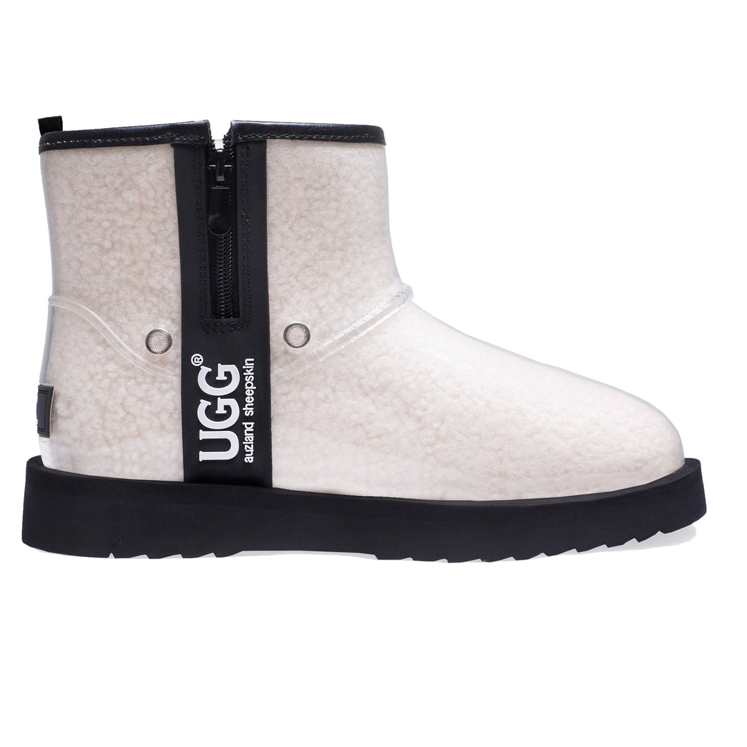 UGG　レインブーツ UGG Zipper Clear Mini Rain Boots | Stylish Waterproof Rain Footwear