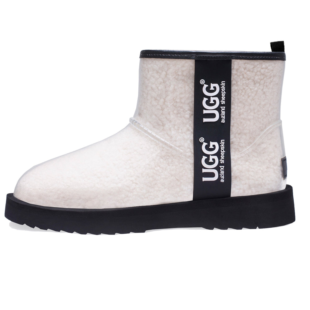 UGG レインブーツ UGG Zipper Clear Mini Rain Boots | Stylish Waterproof Rain Footwear